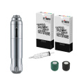 Solong New Professional Grey Rotary Tattoo Machine Kits Cartridge Bandage Body Tattoo Pen Kit